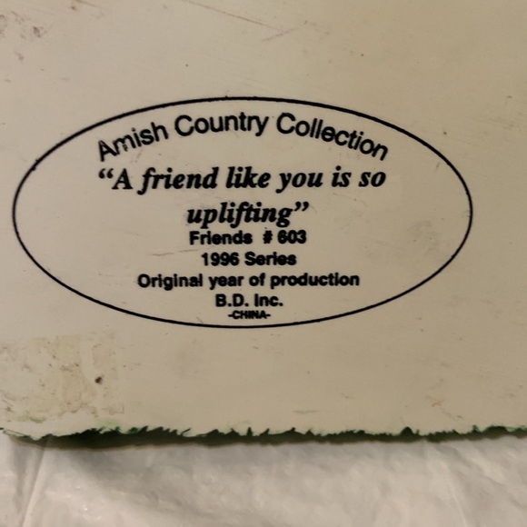 Amish country collection “friends” - Picture 5 of 5